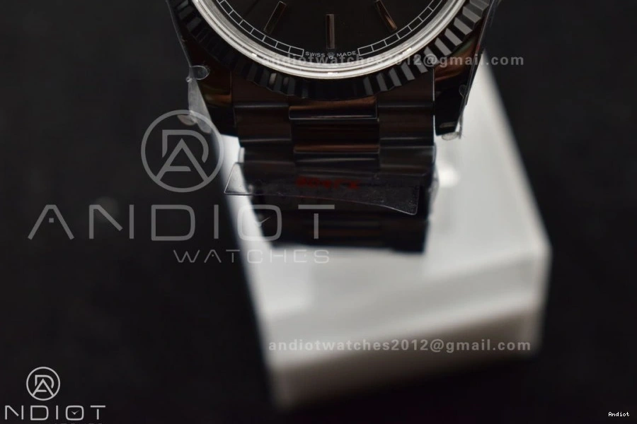 36 QF Dial Edition Weight) Grey on DayDate Best SS (Gain vr3255 904L V5 President Steel Bracelet 0304